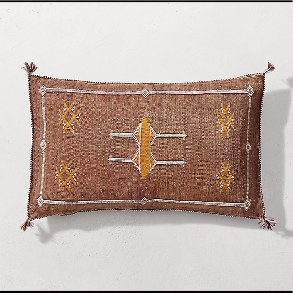 NWT Restoration Hardware Moroccan Lumbar Sham